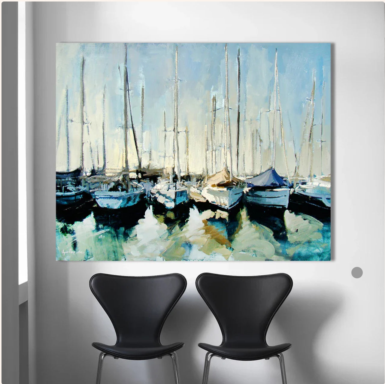 Resting Sailboats