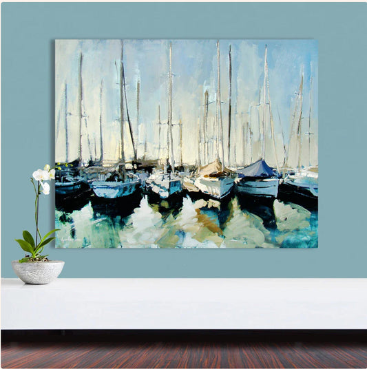 Resting Sailboats