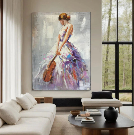 The Shy Violinist