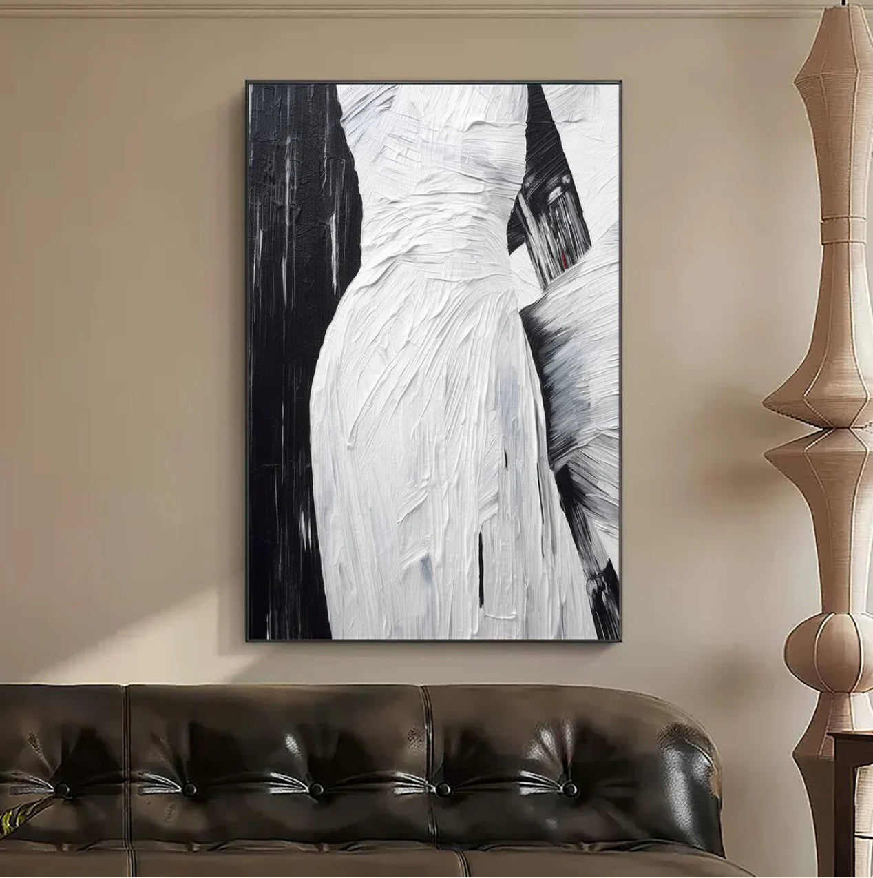 Wrapped in White