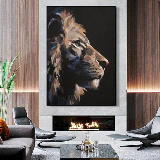 A Lion’s Gaze