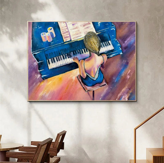 The Blue Pianist